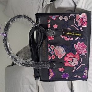 Christian Siriano Embroidered Purse